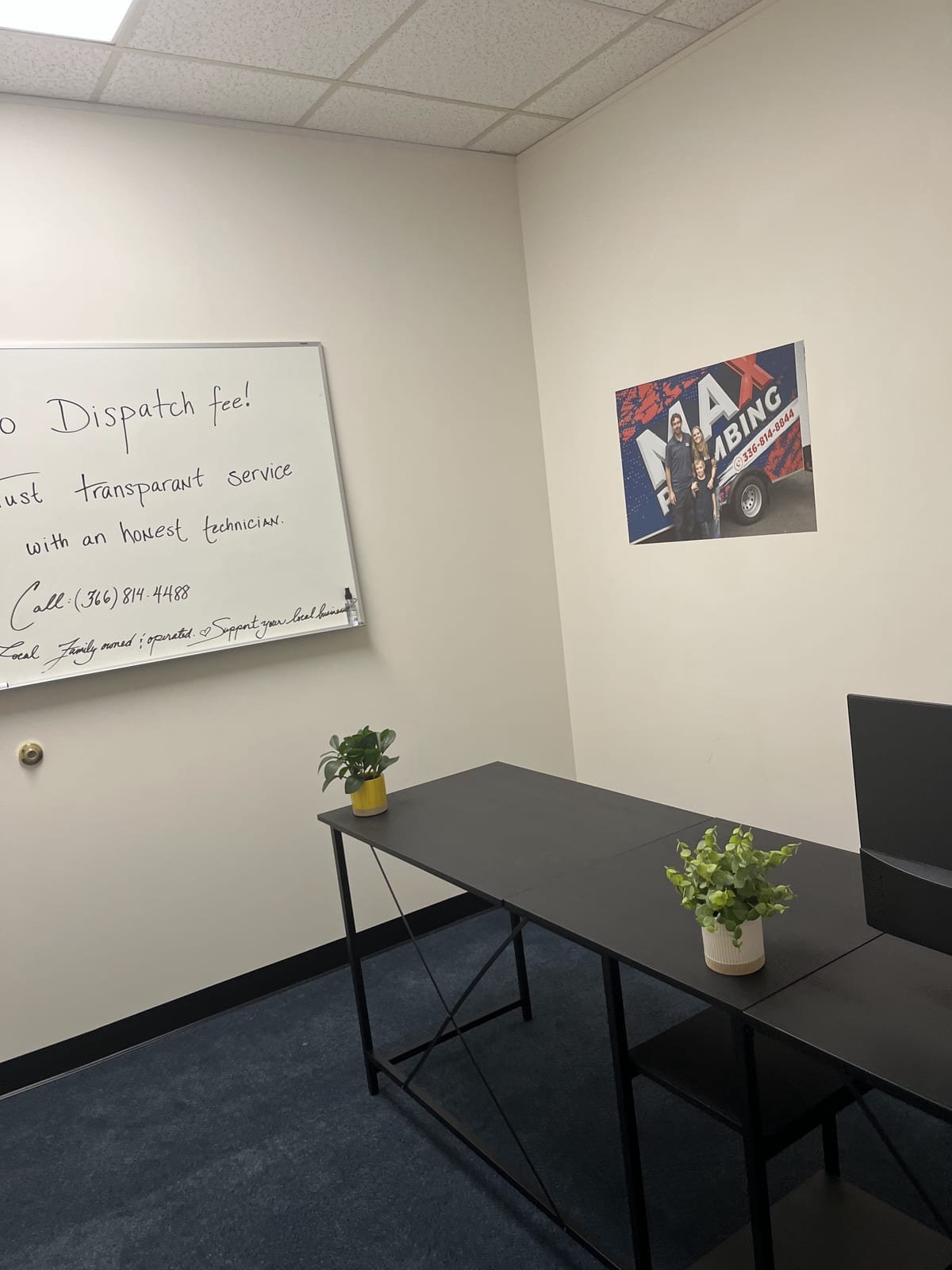 MAX Plumbing office in Clemmons, North Carolina